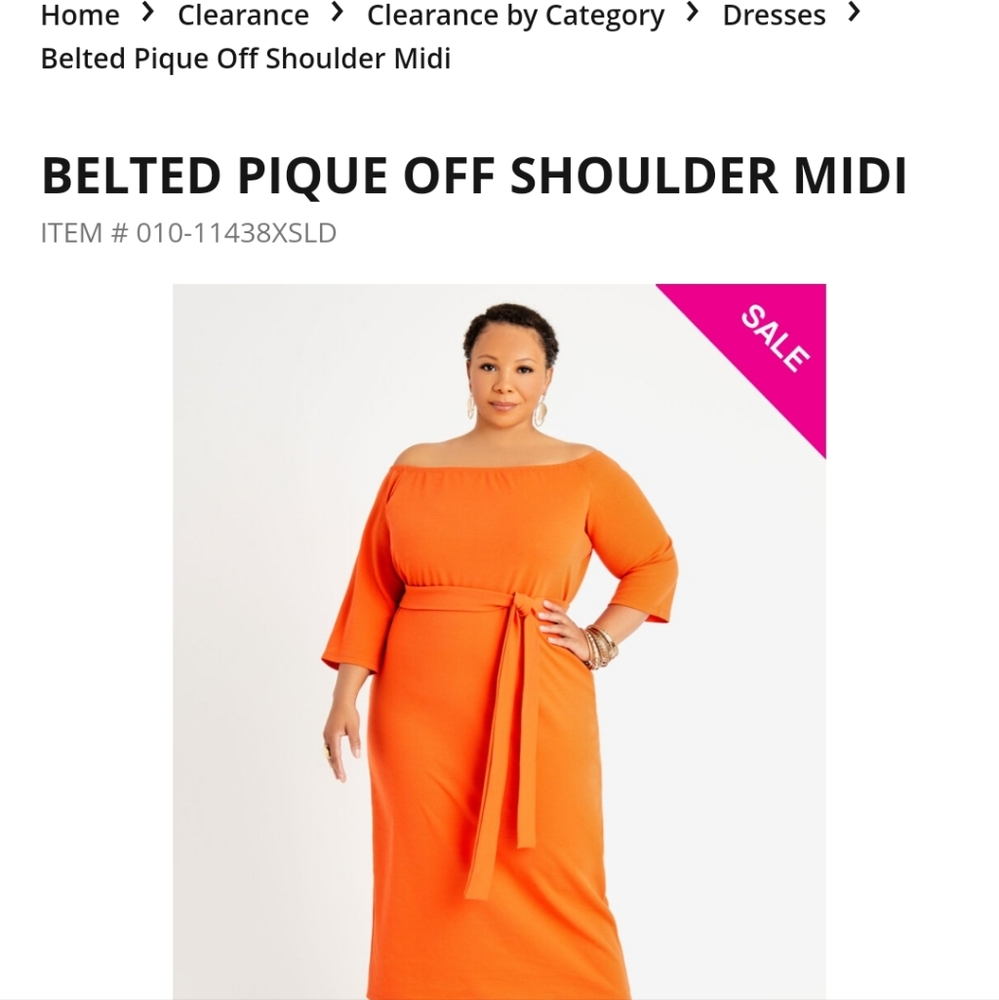 2 dresses from Ashley Stewart
